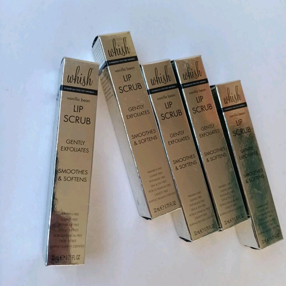 Whish Vanilla Bean Lip Scrub (New) lot 5